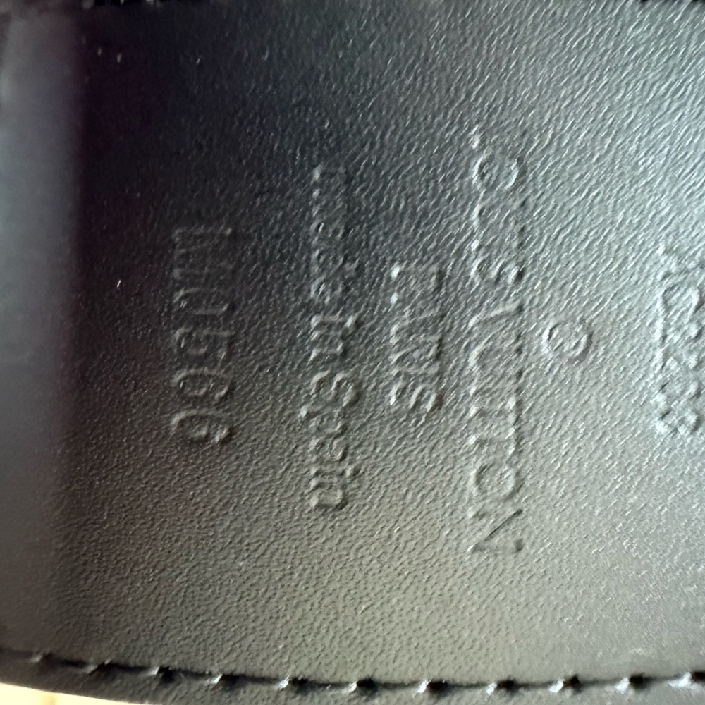 Louis Vuitton Monogram Brown Leather Belt with Gold Hardware - Picture 5 of 12